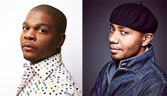 Kehinde Wiley. Photo by Kwaku Alston; DJ Spooky. Photo courtesy of Sozo Artists, Inc.
