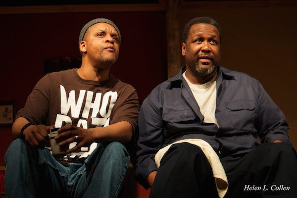 Kevin Mambo (L) & Wendell Pierce