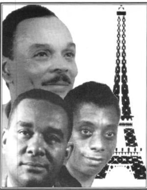 (Top, Bottom, Right) Richard Wright, Langston Hughes and James Baldwin -- A Cultural Confluence: African-American Literature in Europe |1992-41