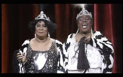 Ruth Brown (L) & Linda Hopkins