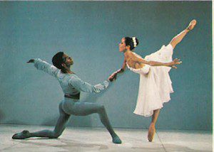 Virginia Johnson and Paul Russell in "Allegro Brillante".