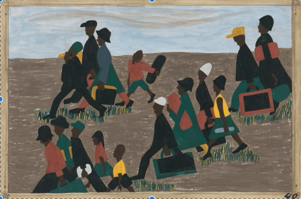 One-Way Ticket: Jacob Lawrence’s Migration Series