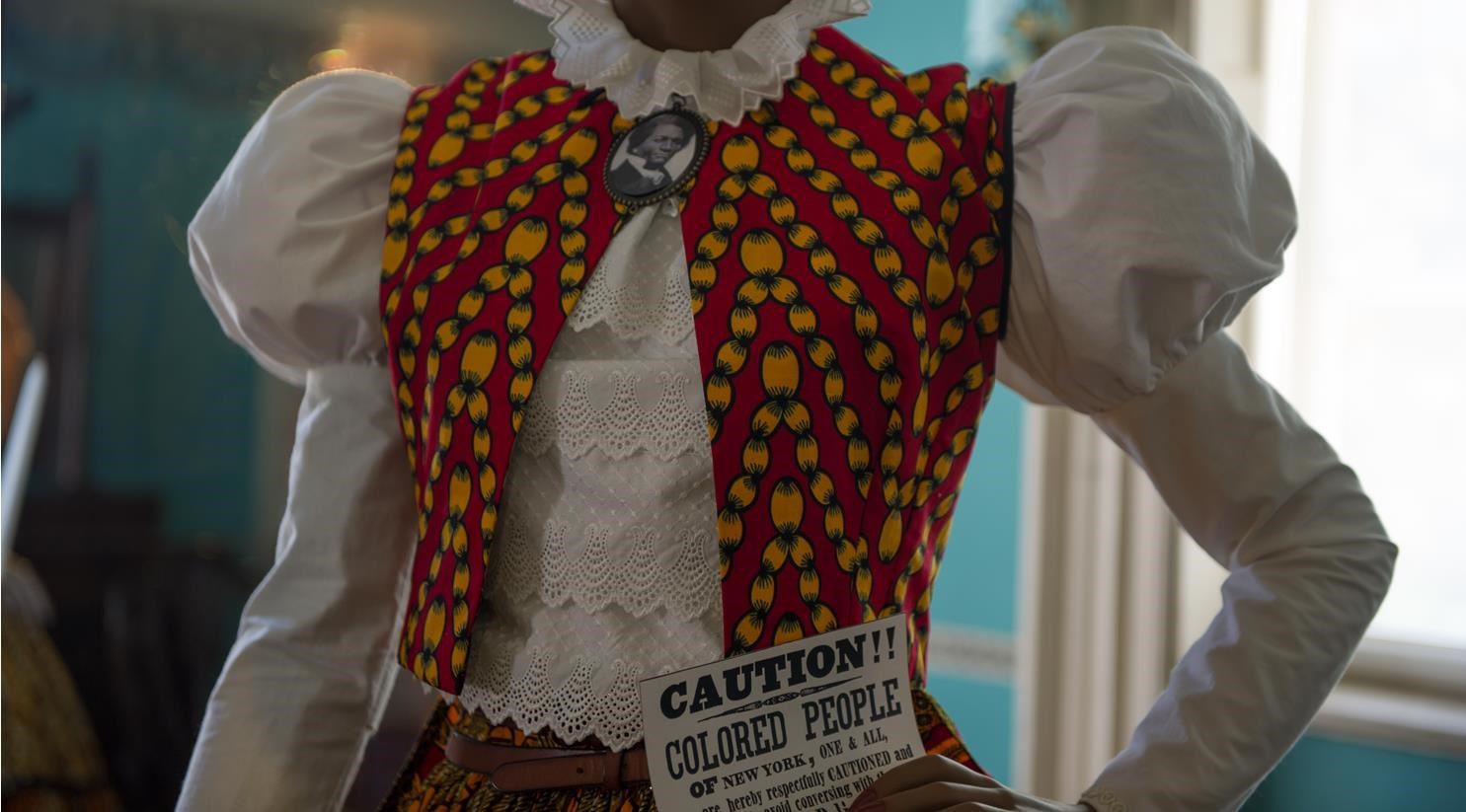 Sara Bunn's "A Day in the Life of Seneca Village: “We Wore More Than Shackles” 1827 - 1858". Photos by Burroughs Lamar