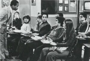 A scene from Ellis Hazlip 's "Watch Your Mouth" -- Watch Your Mouth