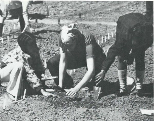 children planting at Brooklyn Botanical Garden