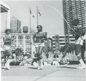 Double Dutch --New York Is jumping Double Dutch