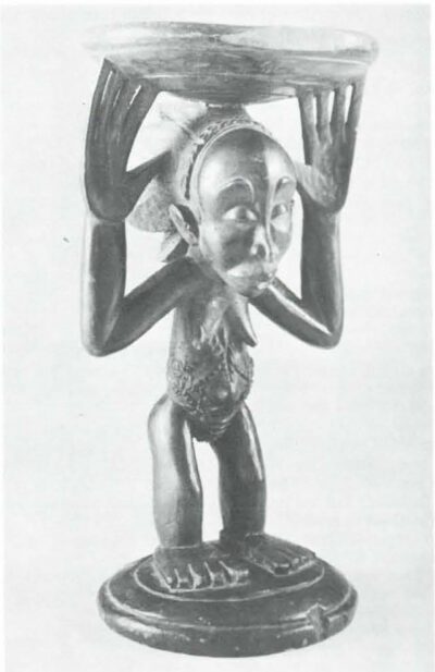 The Buli Master -- Stool; Standing Caryatid