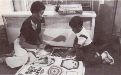Mother and son playing a board game -- Learning Through Games