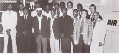 Apple ROUTES: North Carolina A&T Team with Coach John McLendon and C. Librader, Air Afrique Manager