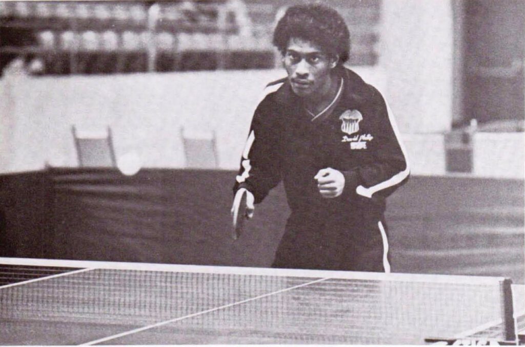 David Philip, Member of the US Olympic Table Tennis Team - Sports: What's All The Racquet About?