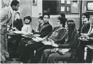 A scene from Ellis Hazlip 's "Watch Your Mouth"