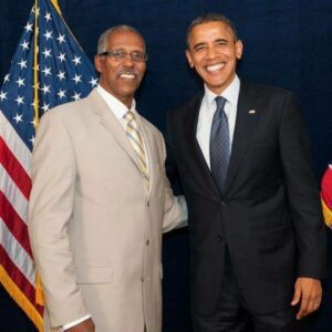 Ken Ferguson with Barack Obama