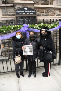 Geneva Birch, Sharron Cannon, Theda Palmer-Saxton