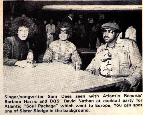 David Nathan Barbara Harris, Sam Dees