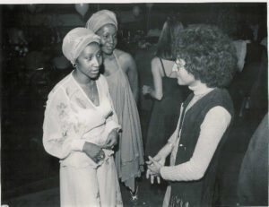 Aretha Franklin, Barbara Harris, David Nathan 1976