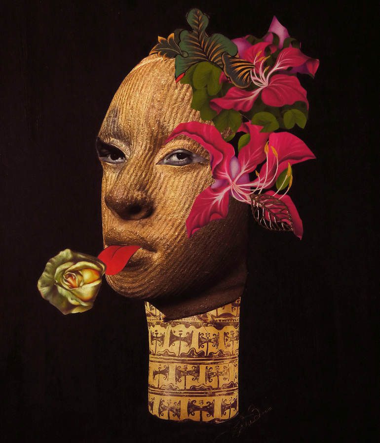 Benin Bronze Series 13" x19" (2019)