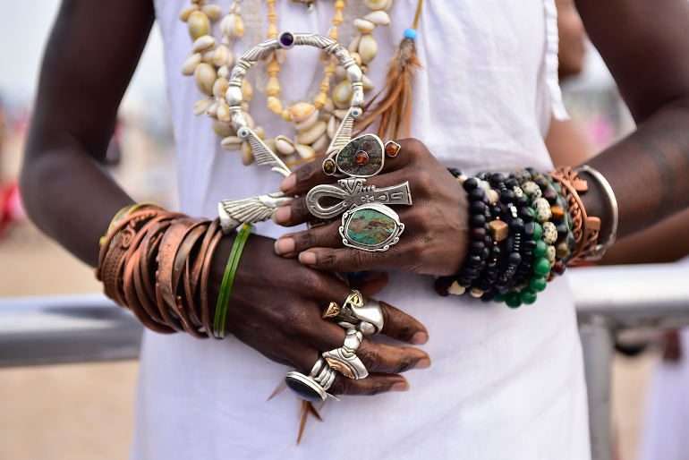 The Ankh is a commonly used symbol for ceremonies and rituals – they are made out of silver, metal or wood. Location: Coney Island NYC - (Tribute to the ancestors organized by Akeem for The People of the Sun Tribute to the Ancestors of the Middle Passage Collective .