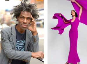 Portrait of Douglass Says, Photographer German Pitre. Douglas Says design, Photographer James Hicks) -- The finest African-American Fashion Designers