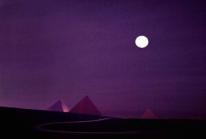 Chester Higgins Jr.'s 5 Decades of Nile River Photographs Giza Moon Final1