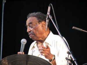 Professor Bop, CC BY 2.0 <https://creativecommons.org/licenses/by/2.0>, via Wikimedia Commons Foreststorn Chico Hamilton -- Chico Hamilton: Celebrating a Legend's Legacy! 🎉