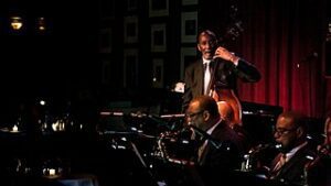 Ron Carter Birdland <a href="https://commons.wikimedia.org/wiki/File:Ron_Carter_-_Birdland_-_Wednesday_4th_October_2017_RonCarter Birdland041017-15_(37980195782).jpg">Raph_PH</a>, <a href="https://creativecommons.org/licenses/by/2.0">CC BY 2.0</a>, via Wikimedia Commons