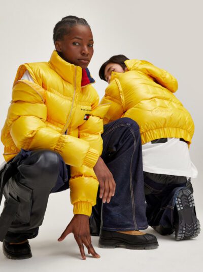 The Tommy Hilfiger x Romeo Hunte Fall ’21 Collection yellow jackets1