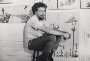 Artifacts — Benny Andrews, c.1970s, Photographer Bernice B Perry.