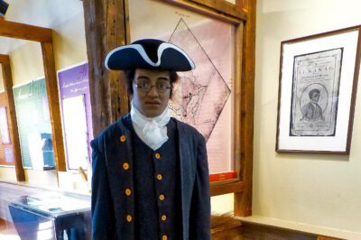 Interior of Benjamin Banneker Museum in Oella, Maryland. F Delventhal from Outside Washington, D.C., US, CC BY 2.0, via Wikimedia Commons