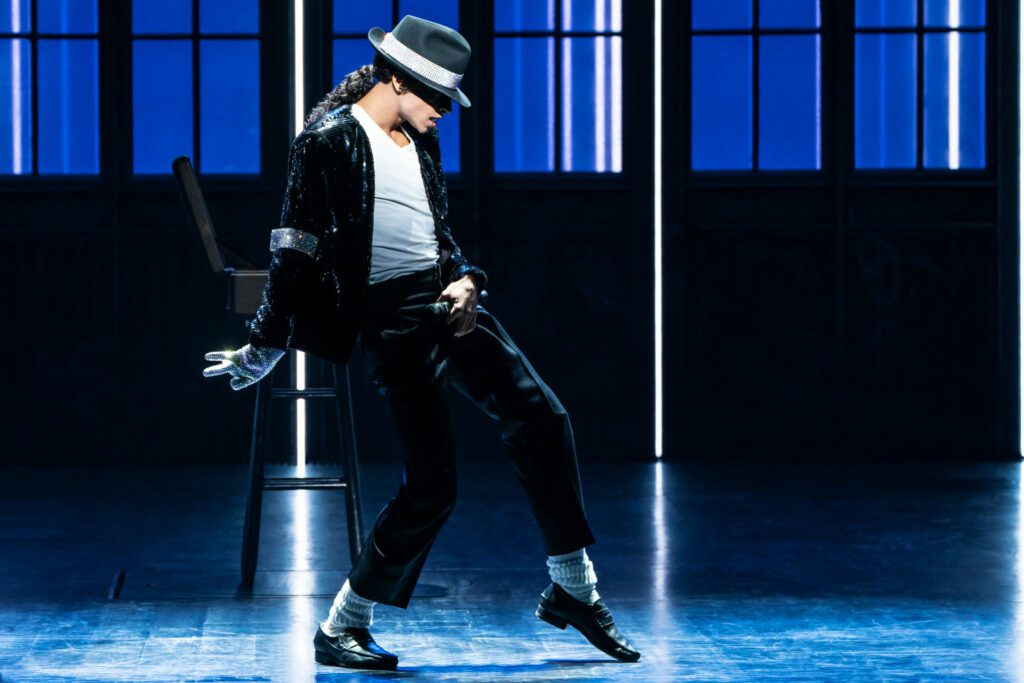 Myles Frost, photo by Matthew Murphy -- Myles Frost Reigns as the King of Pop Michael Jackson