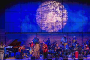 Sun Ra and his Arkestra then (1992) and now (2022) arkestra and moon