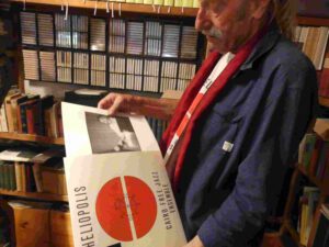 Hartmut Geerken at home, June 2020. Photo by Bernd Zabel