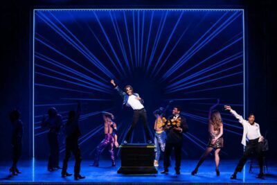 Tavon Olds Sample and Myles Frost photo by Matthew Murphy --Myles Frost Reigns as the King of Pop Michael Jackson