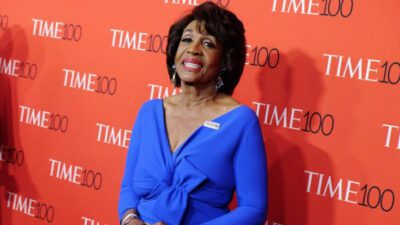 Representative Waters, was one of Time Magazine's "100 Most Influential People in 2018." U.S. House Representative Maxine Moore Waters