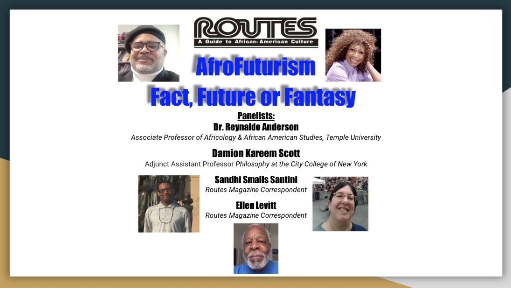 AfroFuturism: Fact, Fiction or Fantasy Panel Discussion Poster
