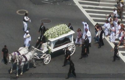 Barbara Ann Teer's Funeral Photo by Naomi of A Little Red Hen. Dr. Barbara Ann Teer's NBT-Russian Partnership
