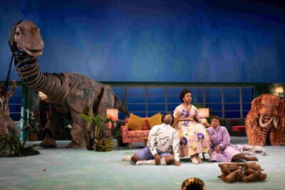 A scene from Lincoln Center Theater's THE SKIN OF OUR TEETH.