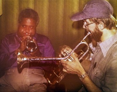 Ivan Nagy Serenading Dizzy Gillespie at Oops! the Wrong Door