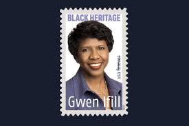 Gwen Ifill Black Heritage Stamp