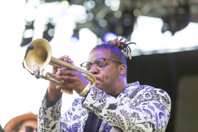 Keyon Harrold - Photo by Mark Doyle --Herbie Hancock and Keyon Harrold at Central Park Summerstage