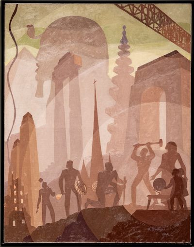Aaron Douglas "Building More Stately Mansions"