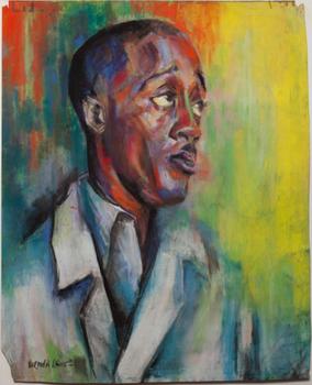 Art in Review: Norman Lewis Self Portrait, 1939