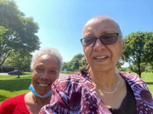 Odehyah Gough-Israel(L) and Rafiyah-Joy Covington.