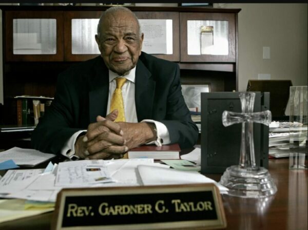 Reverend Gardner C. Taylor is pictured at his home in Raleigh, N.C., on Thursday, November 29, 2007