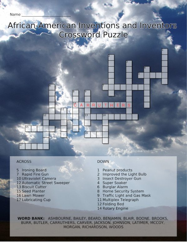 African-American inventors and Influential Figures -- African-American Inventors and Influential Figures