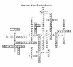 Celebrated African-American Athletes - Answers