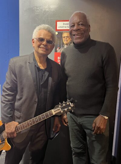 Al Jones and Ronn Bunn at the Unterfahrt Jazz Club, Munich