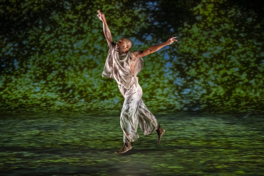 Kyle Abraham in "Dear Lord, Make Me Beautiful." Photo credit: Stephanie Berger. Honoring Black Legacy: Park Avenue Armory and The Met's Cultural Showcases