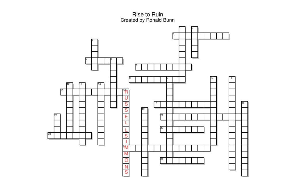 Rise To Ruin Puzzle