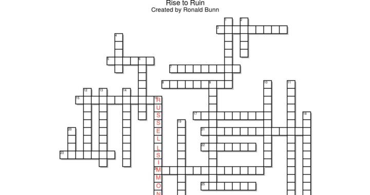 Rise To Ruin Puzzle