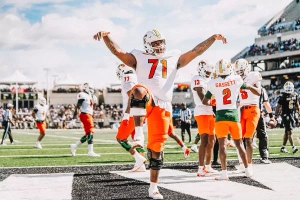 FAMU Football vs. Alabama State on October 5th, 2024 at ASU Stadium in Montgomery, Alabama. FAMU takes the victory, with an end score of 28-13. Photo by FAMU Athletics / Kyrease Desseau -- January’s Top HBCU Sports Stories: